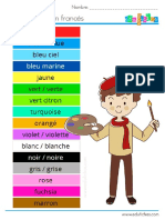 1. Les Couleurs en Français