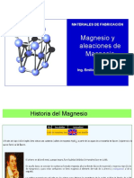 Materiales de fabricación Magnesio