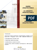 Diseño arquitectónico: concepto, composición y programa