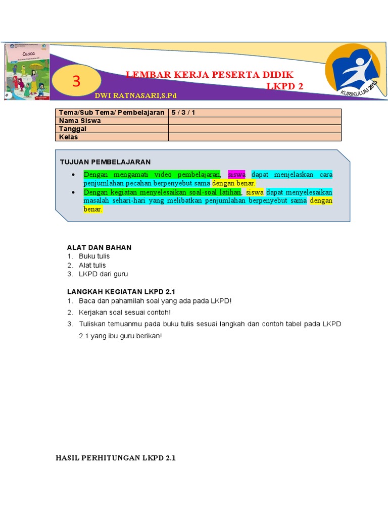 LKPD 2 | PDF