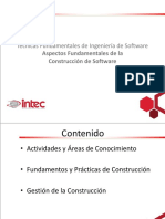 INTEC - IDS323 - 5 - Aspectos Fundamentales de La Construcción de Software
