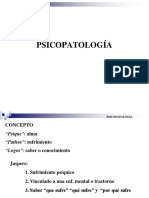 PSICOPATOLOGÍA: TRASTORNOS DE LA MEMORIA Y LA ATENCIÓN