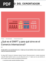 Especificaciones del SWIFT-MT 940 | PDF | Tecnología bancaria