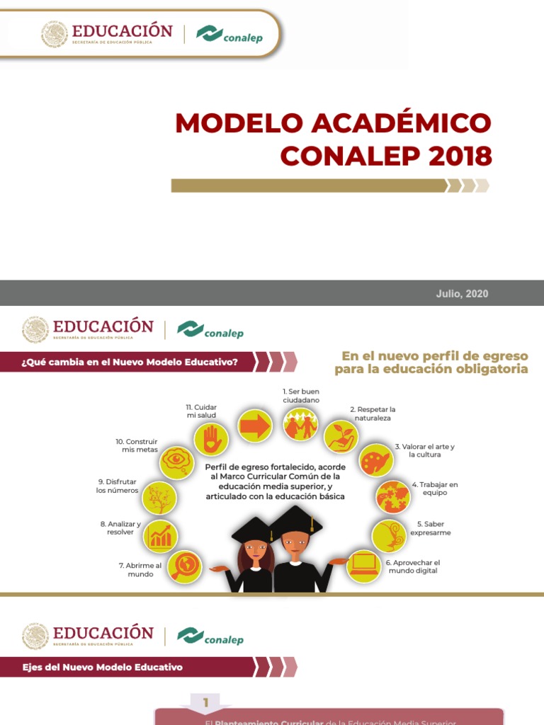 Modelo Académico 2020 | PDF | Plan de estudios | Maestros