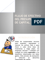 Flujo de Efectivo Operativo Del Presupuesto Capital