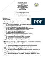 3rd Quarter Summative Test 2021