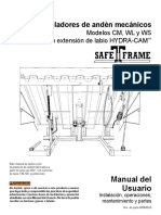 Kelley Entrematic Mechanical Dock Levelers CM WL WS With HYDRACAM Lip Extension User Manual SP