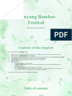 Damyang Bamboo Festival by Slidesgo