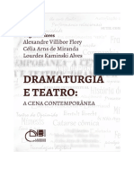 Dramaturgia e teatro A cena contemporânea - PDF do E-book