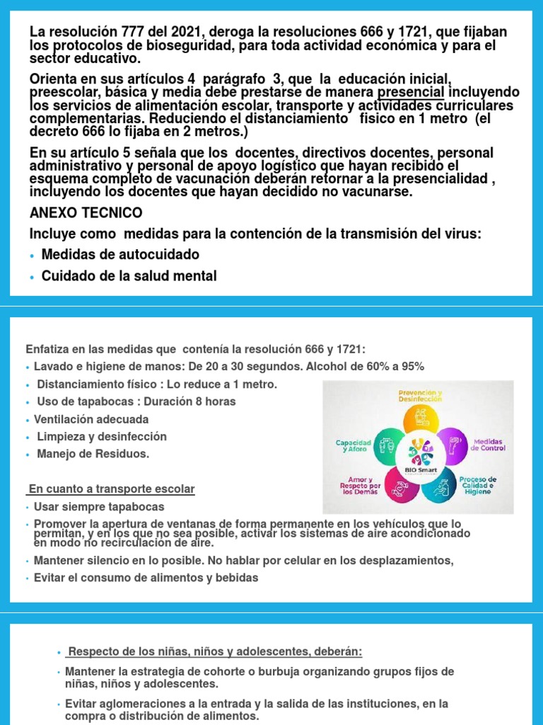 Analisis de La Resolución 777 Del 2021 en Materia de Educación | PDF
