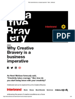 Why Creative Bravery Is A Business Imperative - Views - Interbrand