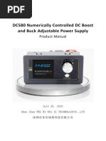 FNIRSI-DC580 Product Manual v1.1