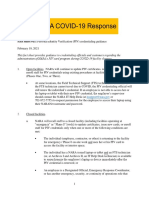 COVID-19 Fact Sheet #11 PIV Credentialing Guidance