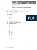 Skillsheet-11C - Cambridge VCE Further Mathematics
