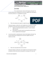 Skillsheet-15E - Cambridge VCE Further Mathematics