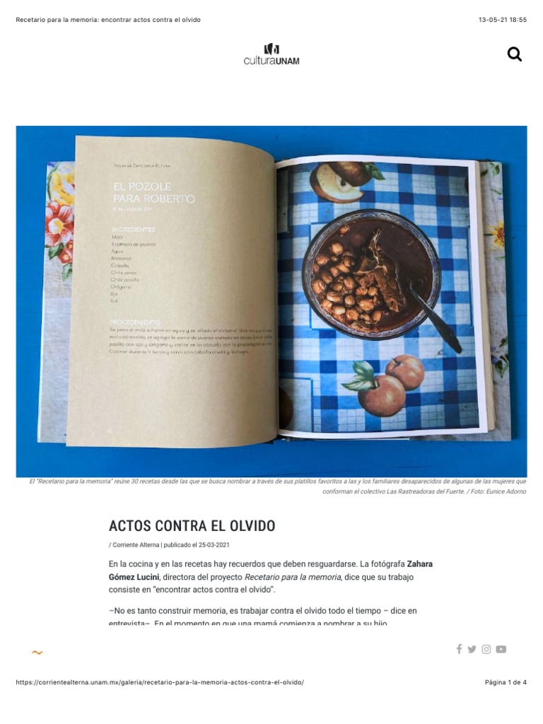 El libro más original para recetas familiares