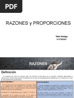 Razones y Proporsiones