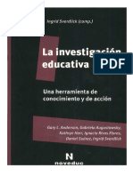 Libro, La Investigación Educativa. Una Herramienta de Conocimiento y Acción