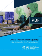 COVID-19 and Gender Equality:: Six Actions For The Private Sector