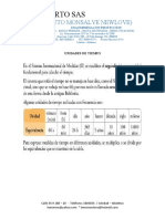 7° Geometría Unidades de Tiempo