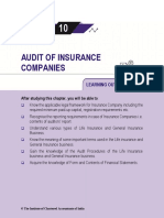 CH 10 AUDIT OF INSURANCE CO.