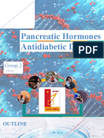 Pancreatic Hormones Antidiabetic Drugs