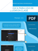 Guía Básica para Uso de Zoom en Clase
