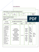 Planeación Didáctica de Diseño Curricular