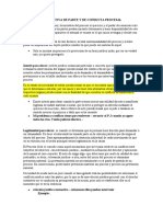 Principio de Iniciativa de Parte y de Conducta Procesal