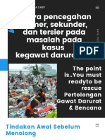 PT 2 Upaya Pencegahan Primer, Sekunder, Dan Tersier Pada Kasus GADAR