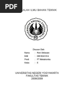 Download ILMU BAHAN TEKNIK by rnepology SN51137867 doc pdf