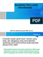 Komunikasi Nonverbal: Fungsi dan Jenis Komunikasi Tanpa Kata