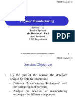 Session-12-Polymer Manufacturing