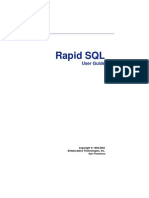 Rapid SQL User's Guide - Embarcadero