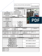 Ficha técnica lavadora canastillas plástica