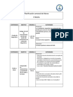 Planificación IV NM Química Electivo Marzo