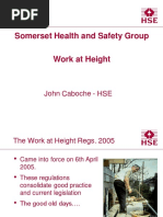 Working at Heights Training Manual | PDF | Risk | Occupational Safety ...