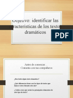 Característica Del Texto Dramático