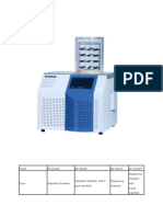 Model BK-FD10S BK-FD10P BK-FD10T BK-FD10PT Stoppering Chamber With 8 Port Manifold