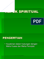 Aspek Spiritual
