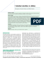 Functions of Intestinal Microflora in Children.6