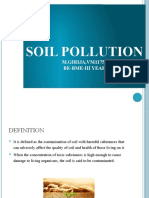 SOIL POLLUTION Seminar