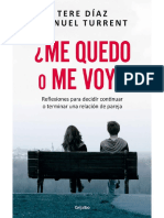 ¿Me Quedo o Me Voy- Reflexiones Para Decidir Continuar o Terminar Una Relación de Pareja - Manuel Turrent, Tere Díaz.