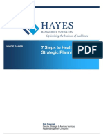 Whitepaper Hayes White Paper 7 Steps to Healthcare Strategic Planning
