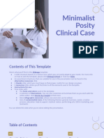 Minimalist Posity Clinical Case by Slidesgo