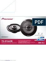Pioneer Speakers Ljts - g1643r - 612 - Car - Speakers