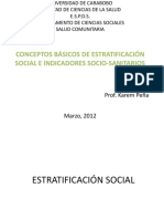 Estratificación social e indicadores socio-sanitarios