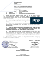 Surat Pernyataan Organik Penghuni Rumdis Tni Ad Di Kodam Xiv/Hasanuddin