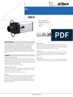 DH-HAC-HF3120R: 1MP HDCVI Box Camera