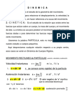 1a UNIDAD Cinemática de Partículas (CAP 11)